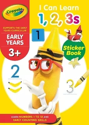 Centrum Crayola I Can Learn 1,2,3's 3+ Wipe Clean