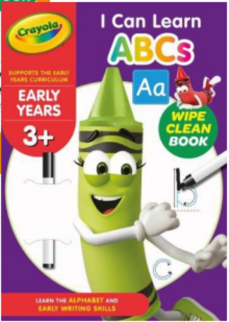 Centrum Crayola I Can Learn ABC's 3+ Wipe Clean