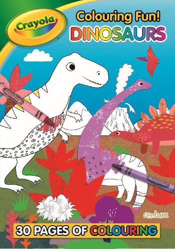 Centum Crayola Colouring Fun Dinosaurs