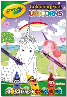 Centrum Crayola Colouring Fun Unicorns