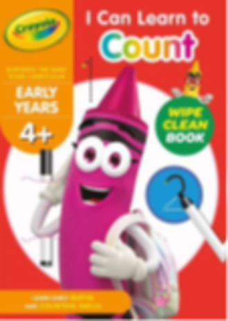 Centrum Crayola I Can Learn to Count 4+ Wipe Clean