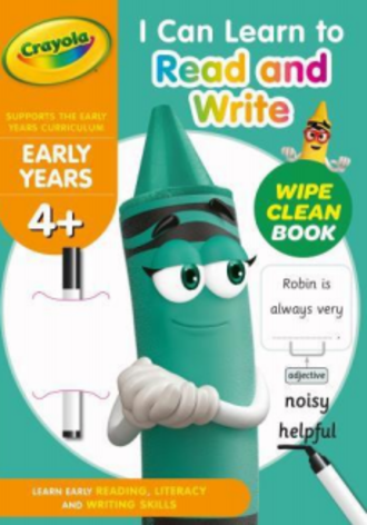 Centrum Crayola I Can Learn to Read and Write 4+ Wipe Clean