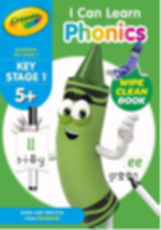 Centrum Crayola I Can Learn Phonics 5+ Wipe Clean