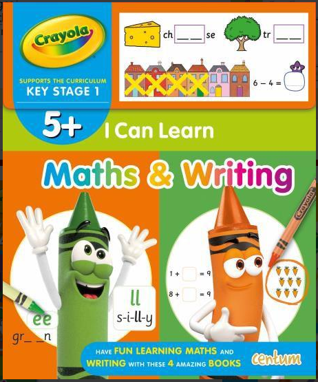 Centrum Crayola I Can Learn Maths & Writing Activity Case