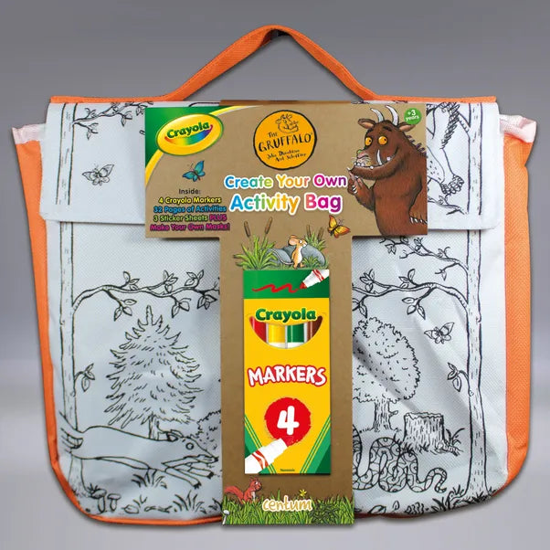 Centum Activity Bag Crayola & The Gruffalo