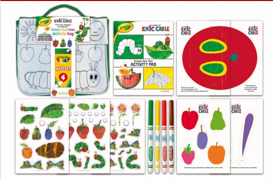 Centrum Activity Bag Crayola & The Very Hungry Caterpillar