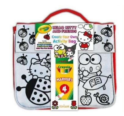 Centrum Activity Bag Crayola & Hello Kitty