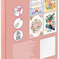 CRAFT ID DIAMOND PAINTING CARDS SET, 18.1X13CM, 4PCS