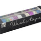 CRAFT ID Washi tape, 1,5cm x 3m, 10 pcs