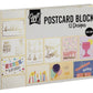 CRAFT ID POSTCARDS BLOCK, 17.6X12.5CM, 2ASS