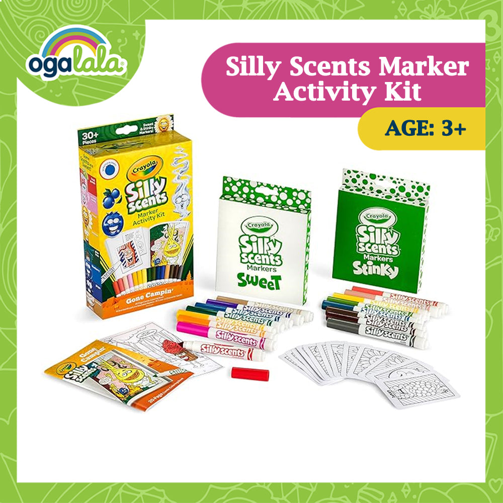 Crayola Silly Scents Marker Activity Gone Campin