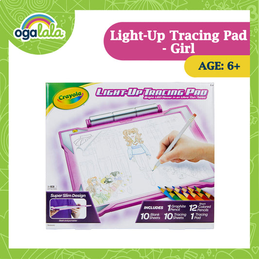 Crayola LIGHT UP TRACING PAD - GIRL (040908)
