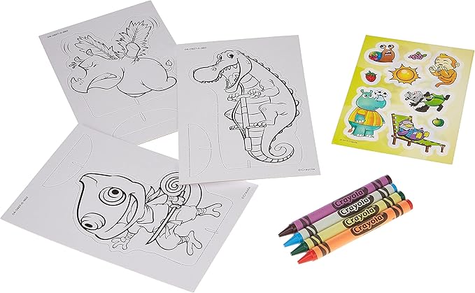 Crayola Pop-out Pack - Strange Safari