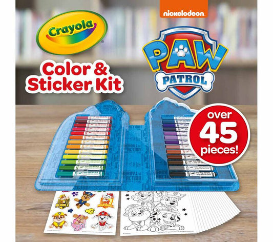Crayola PAW Patrol Color & Sticker Kit
