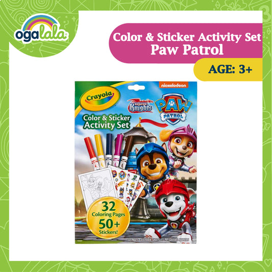 Paw Patrol Color and Sticker Activity Set