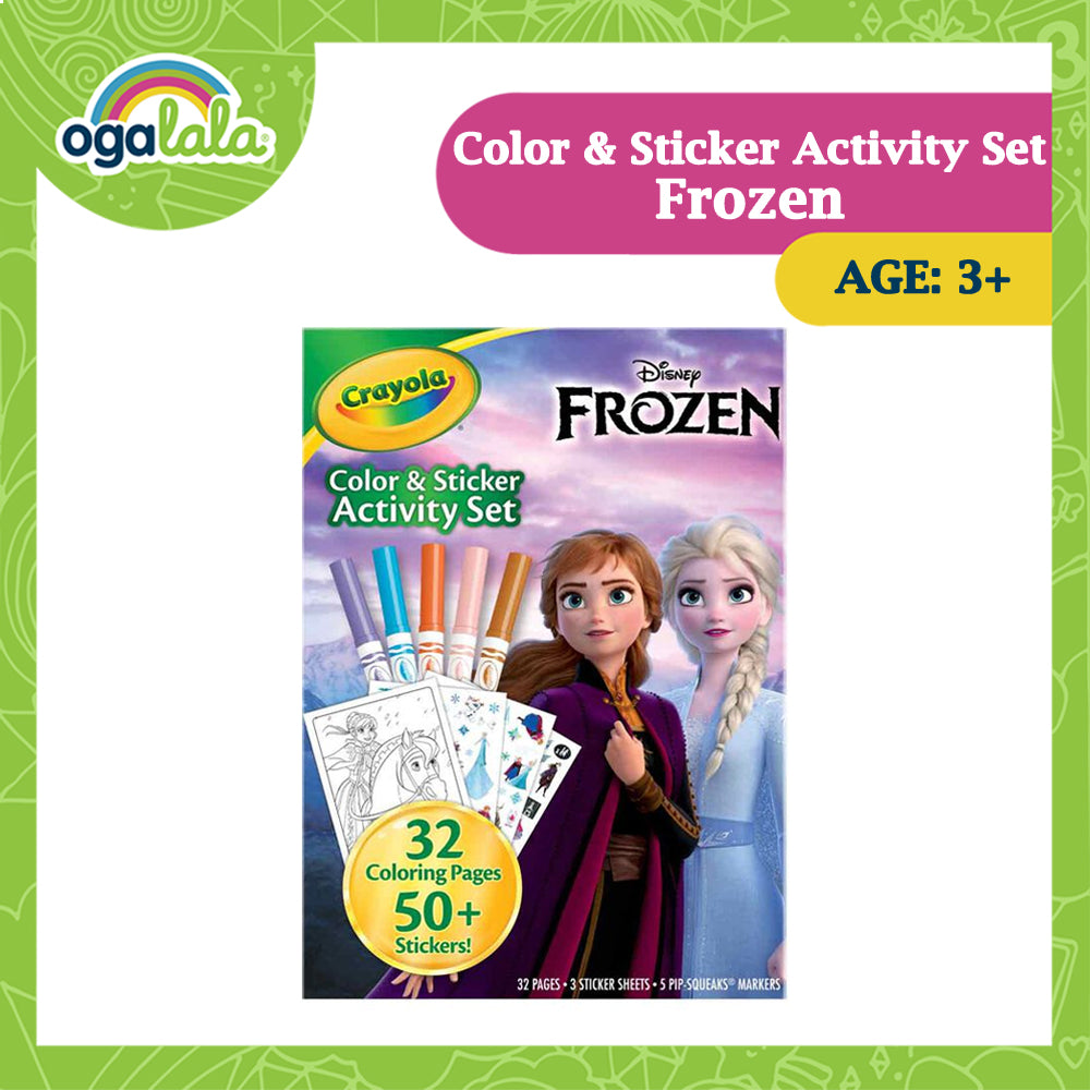 Crayola Color & Sticker Activity Set - Frozen