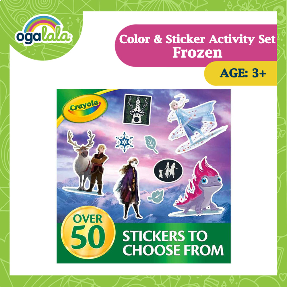 Crayola Color & Sticker Activity Set - Frozen