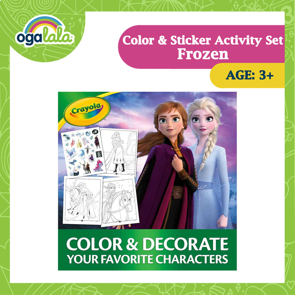 Crayola Color & Sticker Activity Set - Frozen