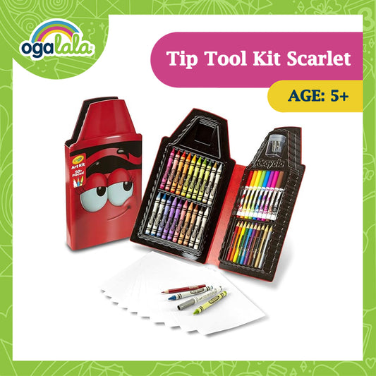 Crayola Tool Tip Art Kit (Scarlet Red)