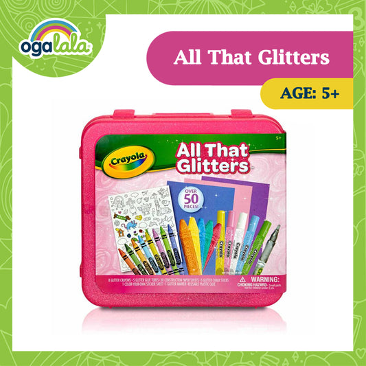 Crayola All That Glitters Art Case