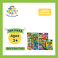 CRAYOLA ASSTD VC 1pc Pop-out only + 24 ct Washable Crayola Travel Pack