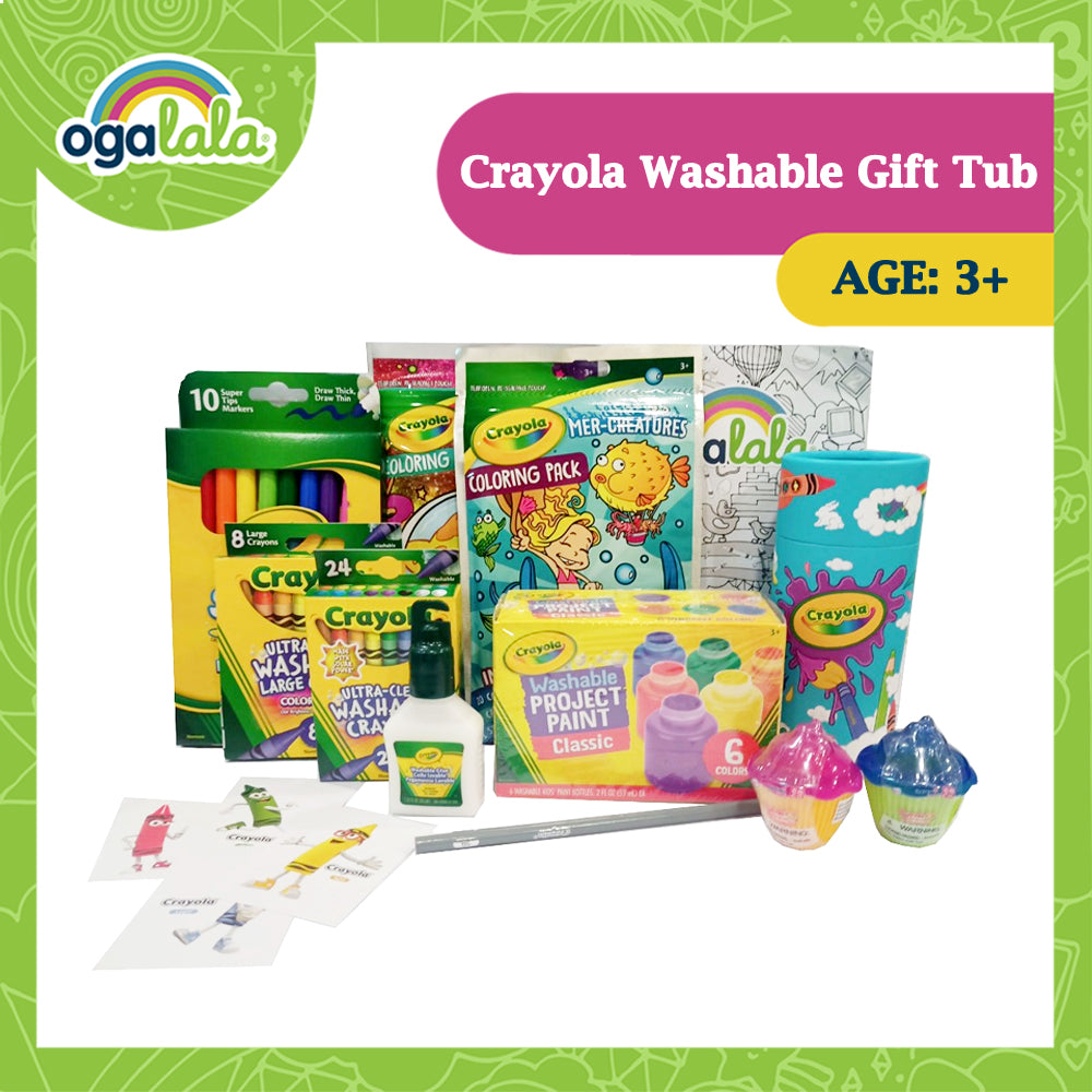 Crayola Washable Gift Tub