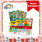 Gift Set: Crayola Giant Coloring Roll + Crayola Washable Markers 24CT + Crayola Washable Markers 8CT