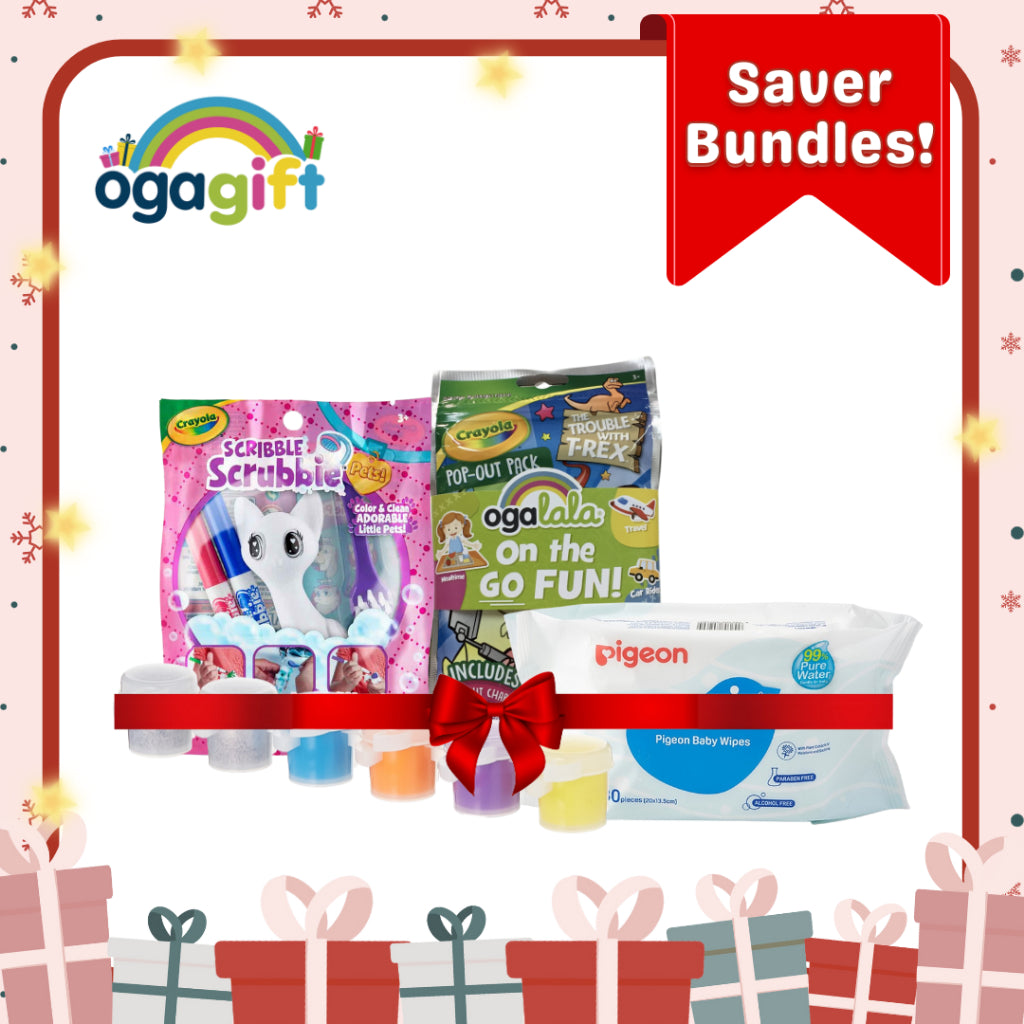 Ogagift Bundles Kids Fun Travel Art Gift Set - Arts & Crafts Gifts for Girls