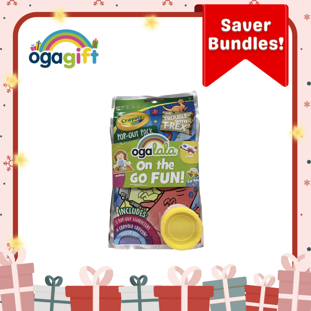 Ogagift Bundles Kids Fun Travel Art Gift Set - Arts & Crafts Gifts for Girls