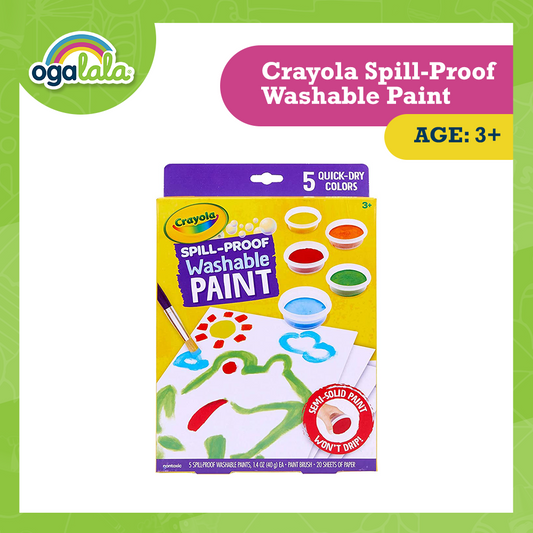 Crayola Spill Proof Washable Paint Kit