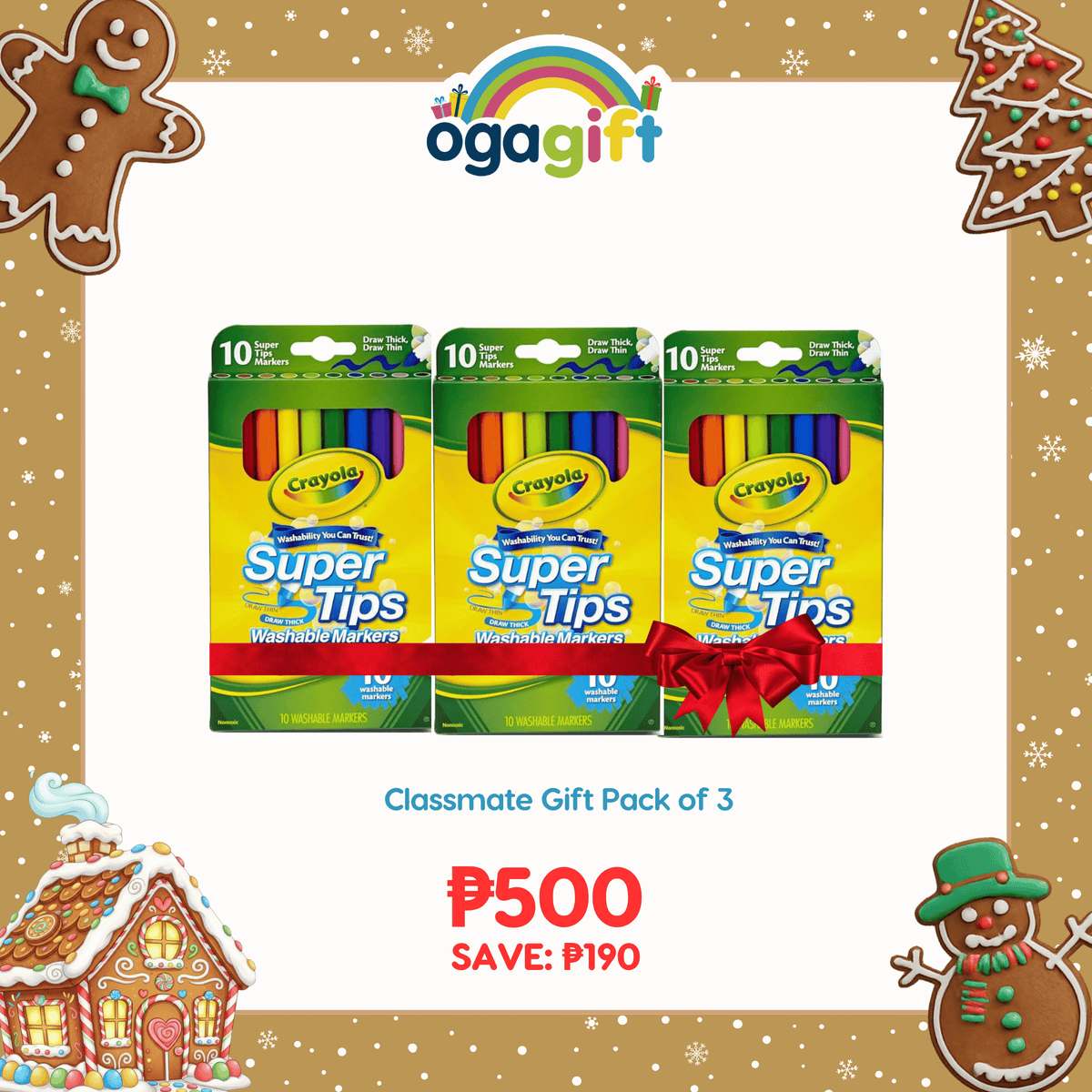 Ogagift Bundle CLASSMATE GIFT PACK OF 3