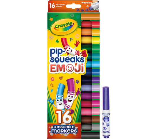 Crayola 16 Pipsqueaks Emoji Stampers