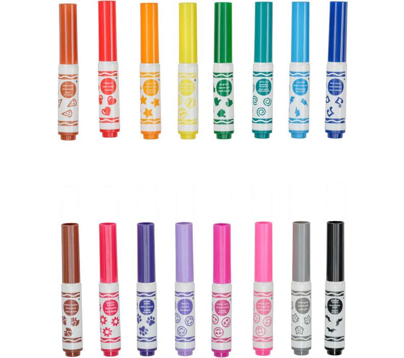 Crayola 16 Pipsqueaks Emoji Stampers