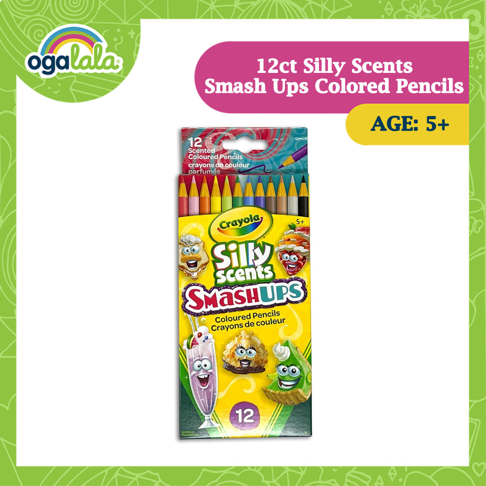 Crayola 12 ct. Silly Scents Smash Ups Colored Pencils