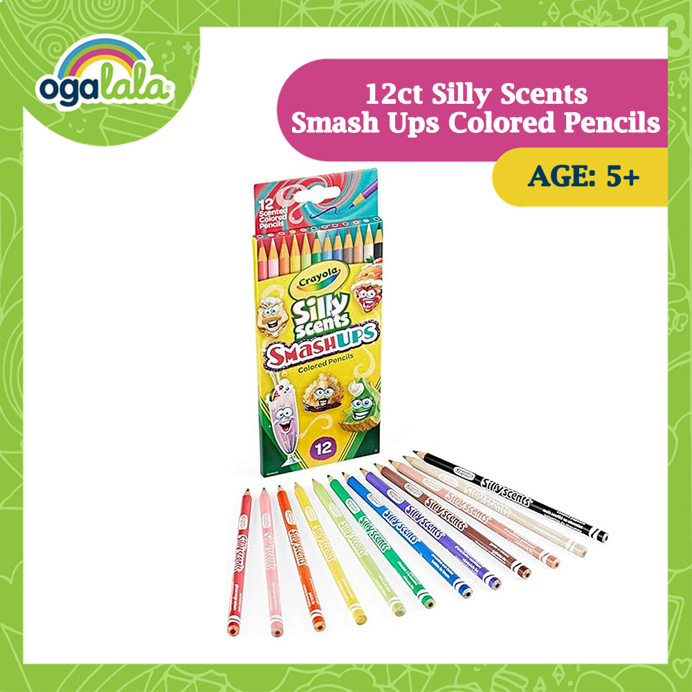 Crayola 12 ct. Silly Scents Smash Ups Colored Pencils