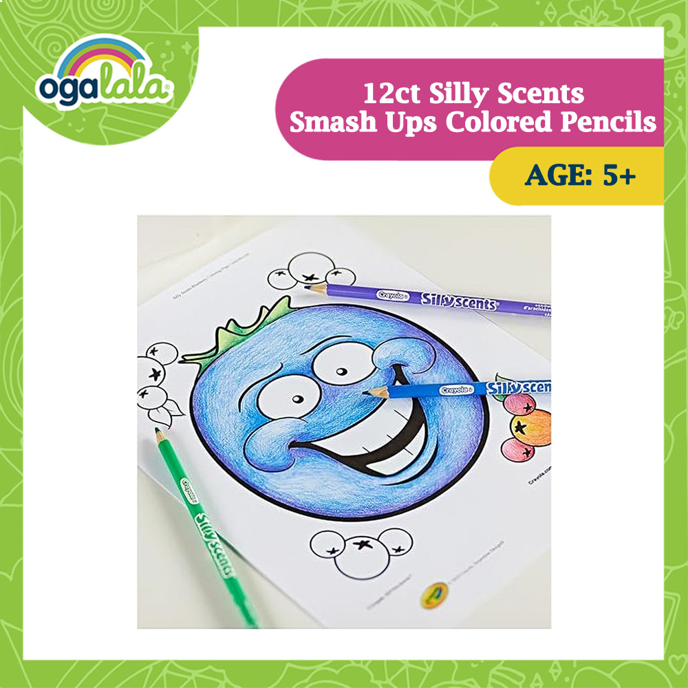 Crayola 12 ct. Silly Scents Smash Ups Colored Pencils