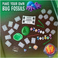 Crayola Critter Creator Metallic Fossils