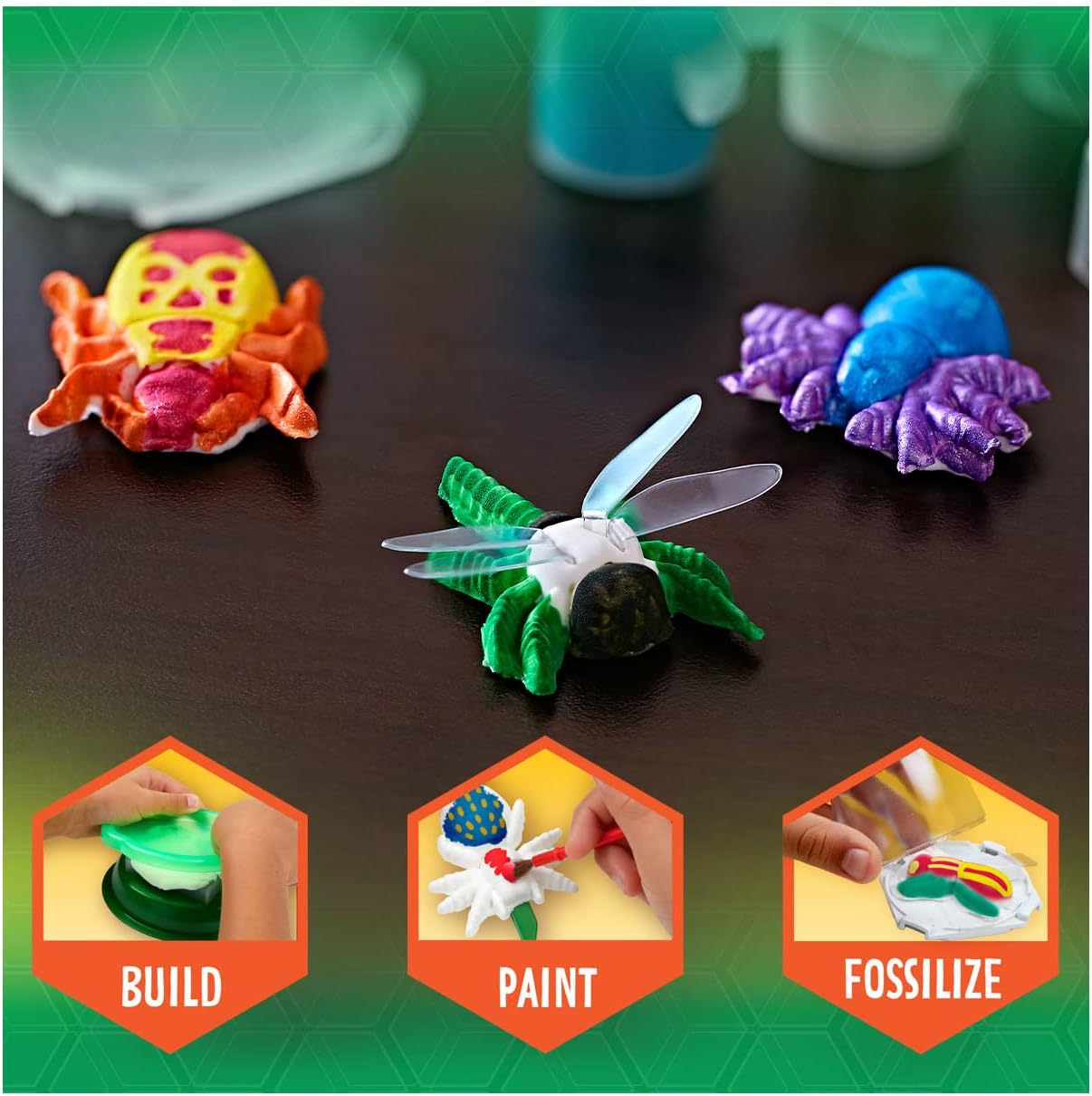 Crayola Critter Creator Metallic Fossils