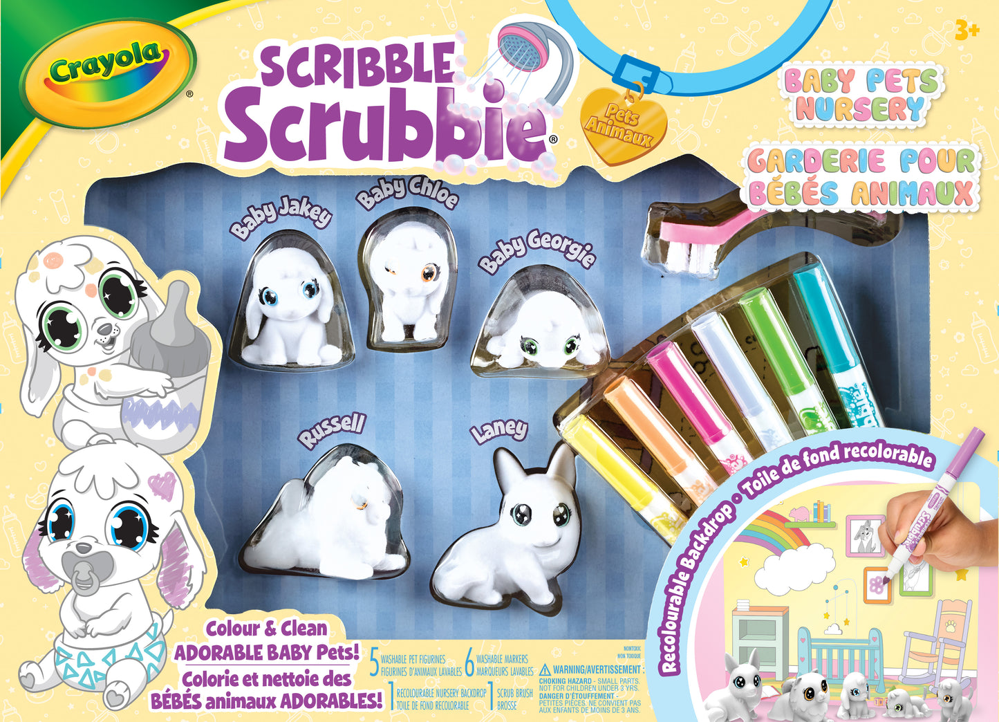 Crayola Scribble Scrubbies Baby Pets Nursery