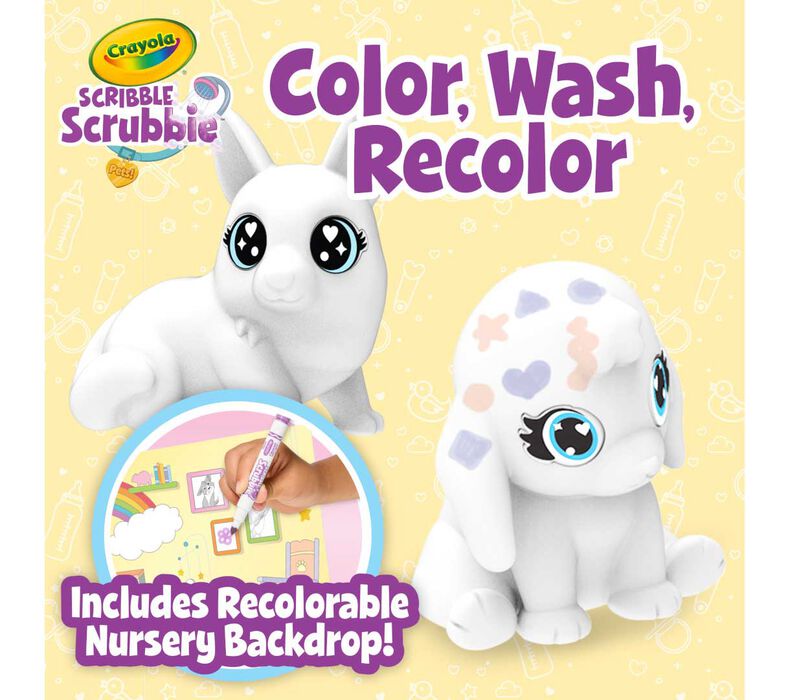 Crayola Scribble Scrubbies Baby Pets Nursery