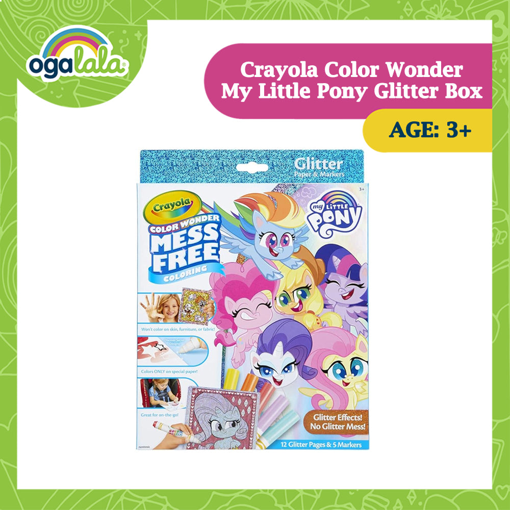 Crayola Color Wonder My Little Pony Glitter Box