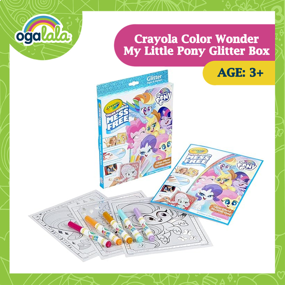 Crayola Color Wonder My Little Pony Glitter Box