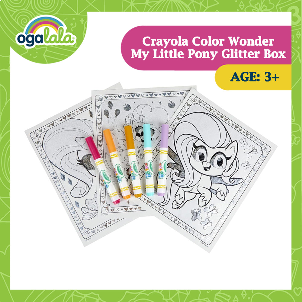 Crayola Color Wonder My Little Pony Glitter Box