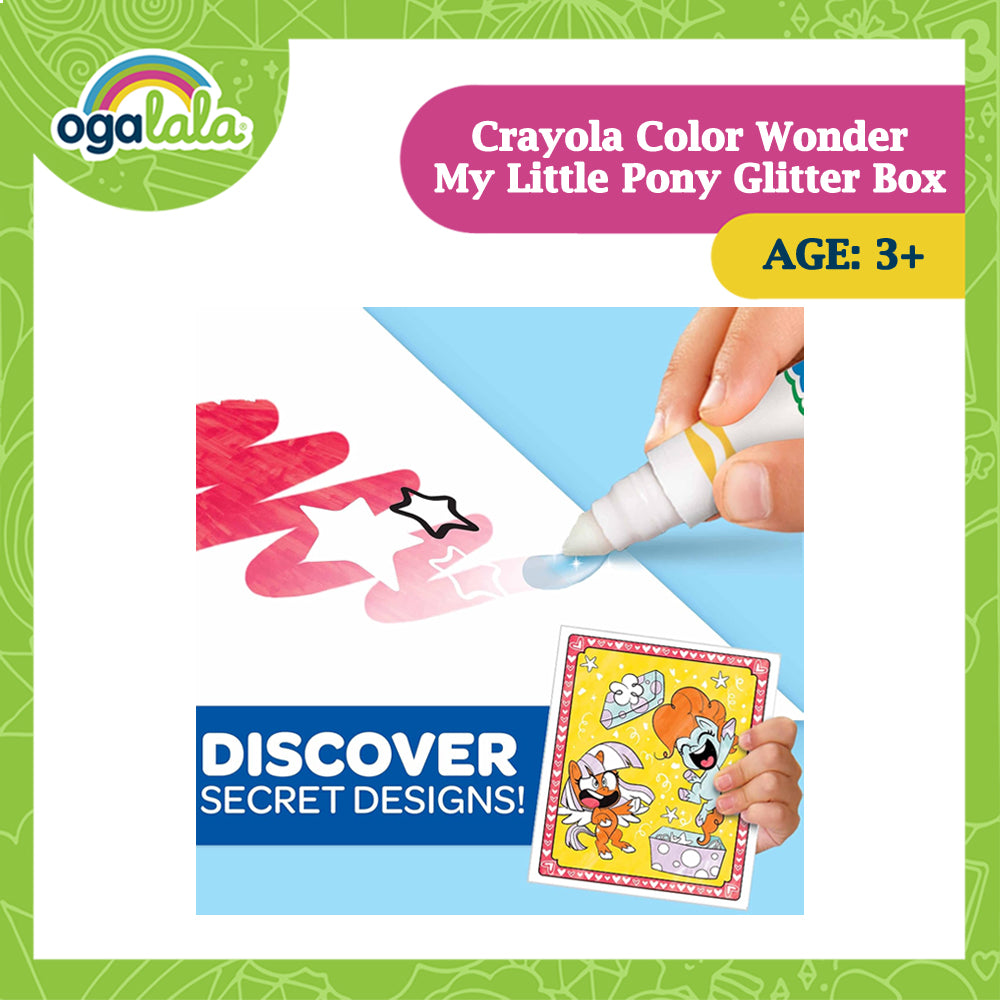 Crayola Color Wonder My Little Pony Glitter Box