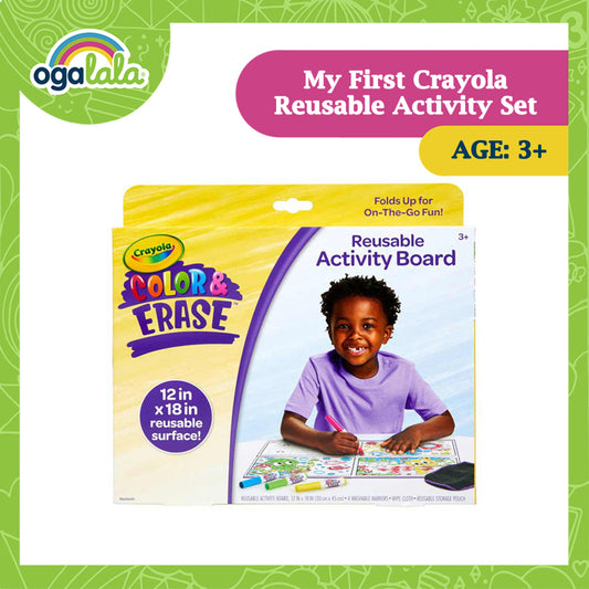 My First Crayola Reusable Activity Set