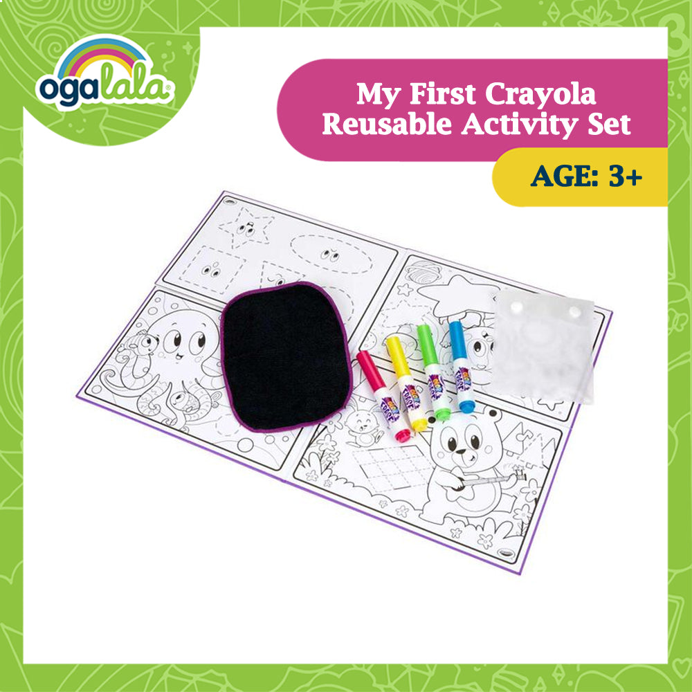 My First Crayola Reusable Activity Set