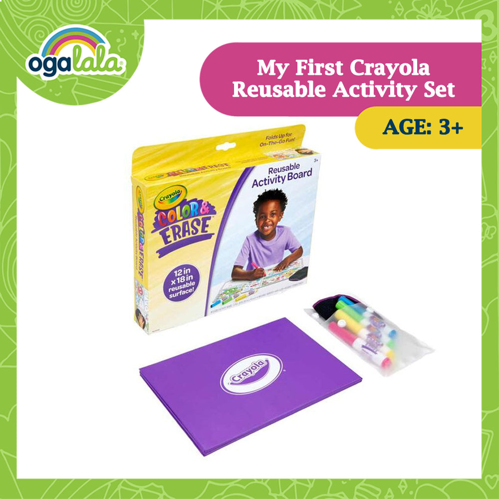 My First Crayola Reusable Activity Set