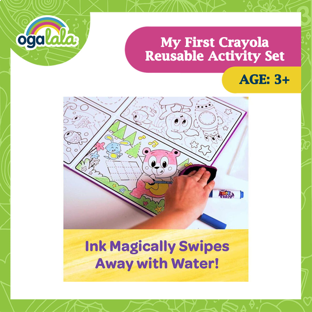 My First Crayola Reusable Activity Set