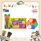 Ogagift Bundle Washable Paint + Brush + Funskool Dough Ogalala Gift 1