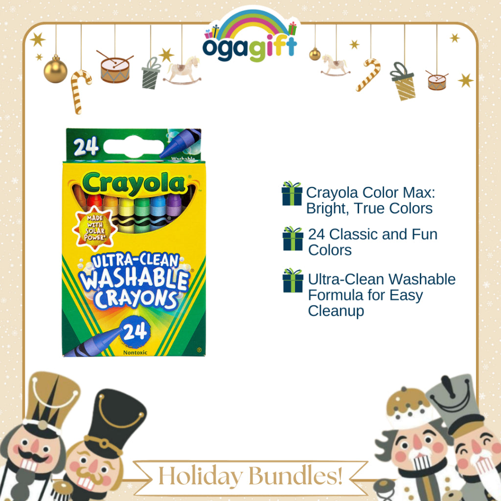 Ogagift Bundle Washable Crayons + markers + Paint Ogalala Gift 2
